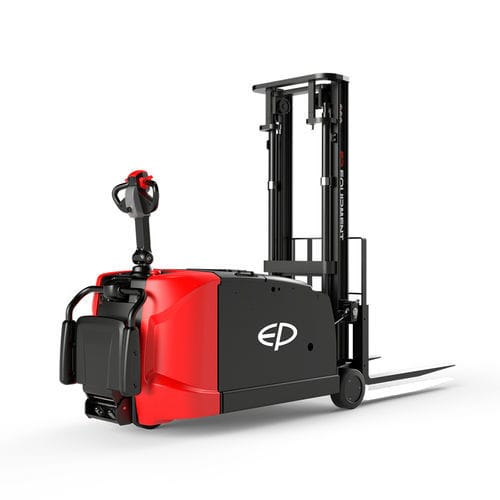 Электрический штабелер - RSC series - EP Equipment - с платформой для оператора / 24 В / для разгрузочно-погрузочных работ