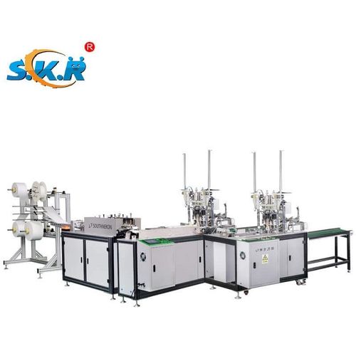 Швейно-сварочная машина для нетканых материалов - NK-MMP02 - GD SCARA ROBOT CO., LTD. - для хирургических масок / фиксированная / автоматическая