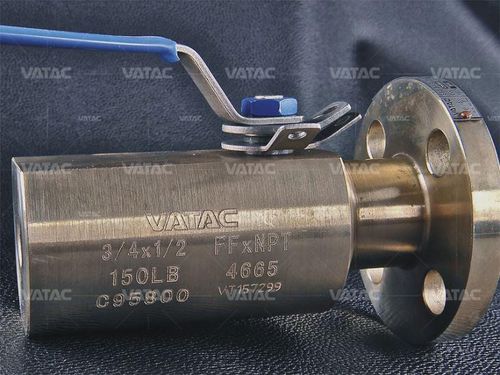 Клапан с плавающим сферическим золотником - Q41F - Vatac Valves (Wenzhou) Corporation - с ручным управлением / для отбора пробы / изоляционный