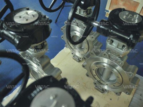 Клапан поворотный затвор - Vatac Valves (Wenzhou) Corporation - электрогидравлический / пневматический / с ручным управлением