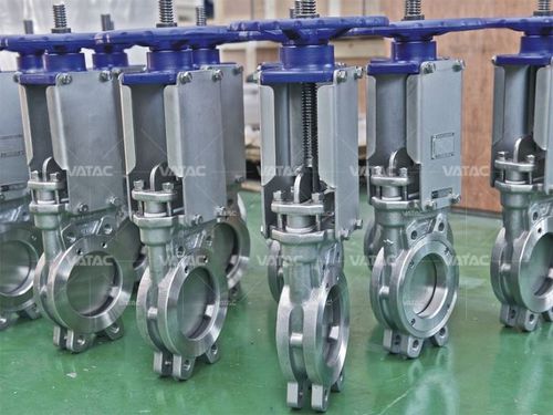 Клапан с гильотинными ножницами - Vatac Valves (Wenzhou) Corporation - электрогидравлический / пневматический / с ручным управлением