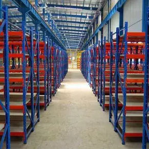 Стеллаж склад для хранения - Nanjing Weida Logistics Equipment Company - для разгрузочно-погрузочных работ / для средних нагрузок / из стали