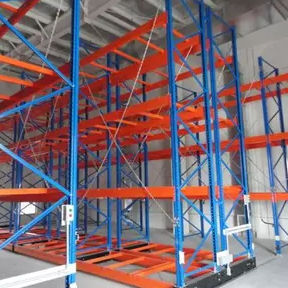 Мобильный стеллаж - Nanjing Weida Logistics Equipment Company - компактный / с поддоном