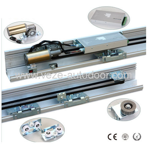 Раздвижная система дверей - VZ-195 - Ningbo VEZE Automatic Door Co., Ltd. - из алюминия / для использования в помещениях / промышленная