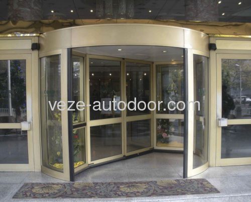 Ворота вращающийся - VZ-R-2 - Ningbo VEZE Automatic Door Co., Ltd. - раздвижной / для использования в помещениях / для безопасности