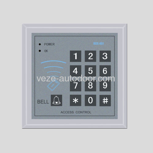 Устройство считывания с карт для контроля доступа - Ningbo VEZE Automatic Door Co., Ltd. - RFID / 125 кГц / с встроенной клавиатурой