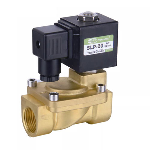 Электромагнитный клапан большого диаметра - SLP Series - Ningbo VPC Pneumatic Co., Ltd. - с прямым приводом / 2/2 канала / нормально закрытый