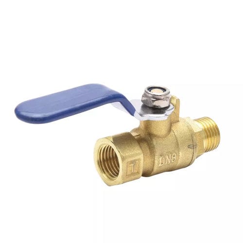 Клапан со сферическим золотником - BVMF Series - Ningbo VPC Pneumatic Co., Ltd. - с рычагом / для остановки / с регулировкой расхода