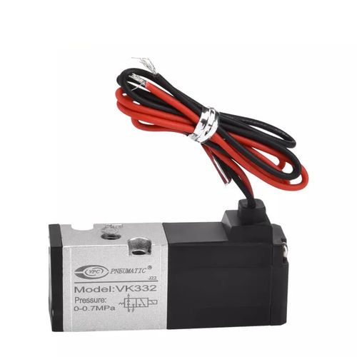 Пневматический распределитель с заслонкой - VK300 Series - Ningbo VPC Pneumatic Co., Ltd. - управление от соленоида / с прямым приводом / 3/2 каналов