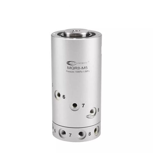 Поворотное соединение для сжатого воздуха - MQR Series - Ningbo VPC Pneumatic Co., Ltd. - для вакуума / многозаходное / из алюминия