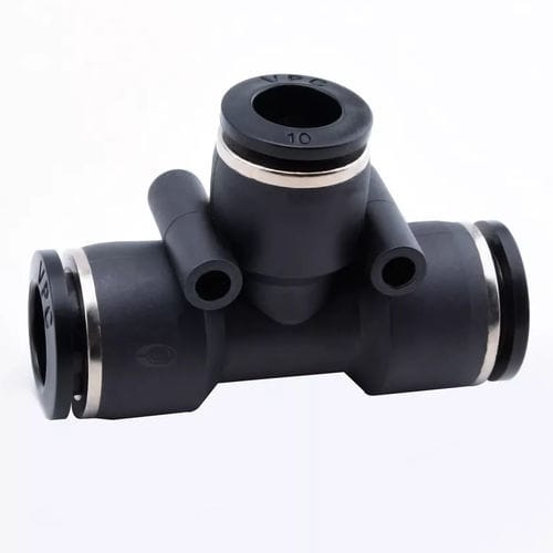 Т-образный фитинг - VPE series - Ningbo VPC Pneumatic Co., Ltd. - для сжатого воздуха / для вакуума / вставной