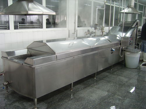 Ленточный бланширователь - DPT-S - SHAOXING WALLEY FOOD MACHINERY CO., LTD. - для фруктов и овощей / на горячей воде