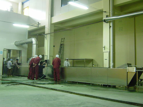 Охладитель с корзиной - UPT - SHAOXING WALLEY FOOD MACHINERY CO., LTD. - для воды / для фруктов и овощей / для морепродуктов