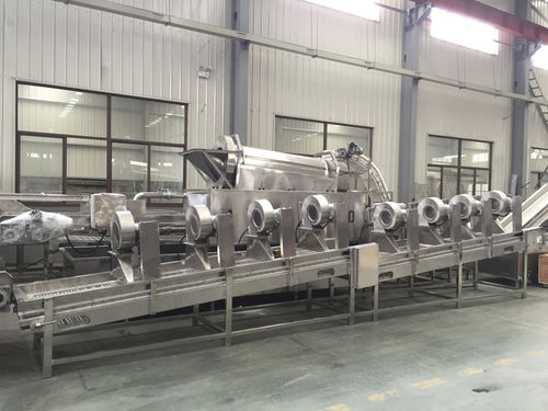 Центрифуга с продувкой воздухом - FTS - SHAOXING WALLEY FOOD MACHINERY CO., LTD. - для овощей / охладитель