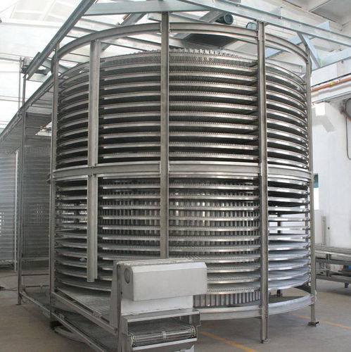 Спиральная морозильная камера - DSF, SSF series - SHAOXING WALLEY FOOD MACHINERY CO., LTD. - для процесса / из нержавеющей стали / для охлаждения
