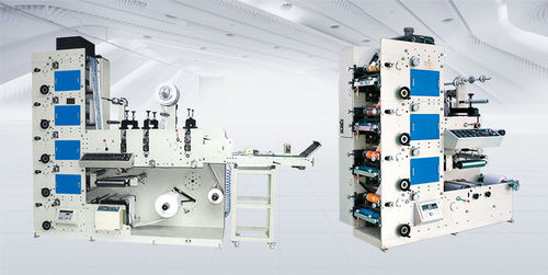 6-цветный флексографическая печатная машина - WJRB-320 series - Hebei Wanjie Machinery Technology Co., Ltd. - 4-цветный / для этикеток