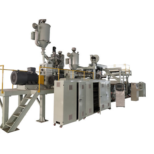 Экструзионная линия для плоской пленки - 90/120/90 - Qingdao Weier Plastic Machinery Co., Ltd. - для PP / для PE / для CPP