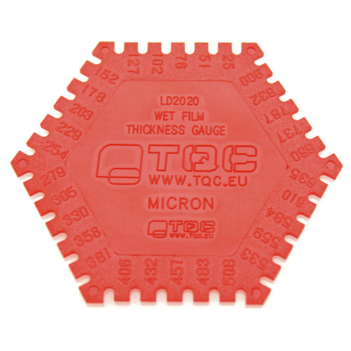 Толщиномер для влажной пленки - LD2020 - TQC Sheen BV - стационарный / шестиугольный / из пластика