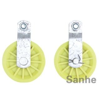 Поворотный шкив - 3-1/2 - Shandong Yuyun Sanhe Machinery Co., Ltd. - из пластика / из чугуна