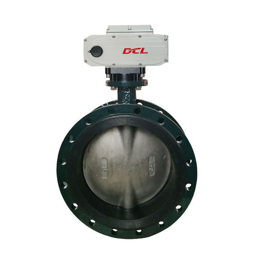 Клапан поворотный затвор - DCL-100 - Dynamic Corporation Limited - с электрическим приводом / для остановки / для воды