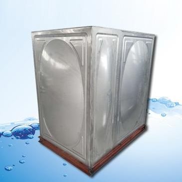 Резервуар для хранения воды - Dezhou Weiren Water Supply Equipment Co., Ltd. - для воды / из нержавеющей стали / прямоугольный