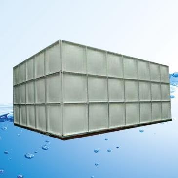 Резервуар для хранения воды - Dezhou Weiren Water Supply Equipment Co., Ltd. - для воды / из стеклопластика / прямоугольный