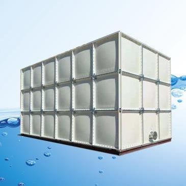 Резервуар для хранения воды - Dezhou Weiren Water Supply Equipment Co., Ltd. - для воды / прямоугольный / промышленный