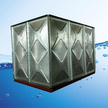 Резервуар для хранения воды - Dezhou Weiren Water Supply Equipment Co., Ltd. - для воды / оцинкованный / из гальванизированной стали