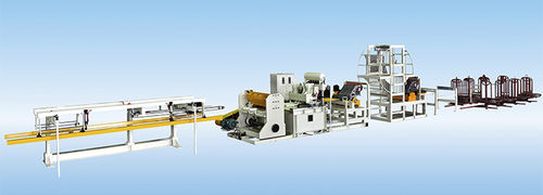 Автоматическая сварочная линия - Ningbo Xinchang Machinery Co., Ltd. - для металлической решетки / для профилей / ПЛК