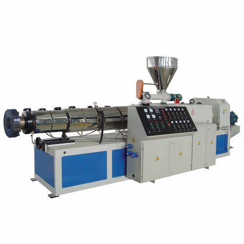Двухвинтовый конический экструдер - SJSZ series - ZHANGJIAGANG QING CHEN YU MACHINERY CO., LTD. - для компаундирования / для ПВХ / с высоким расходом