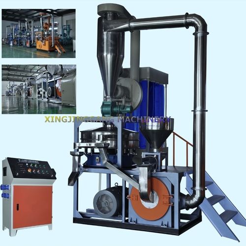 Дробилка для пластмасс - MF series - ZHANGJIAGANG QING CHEN YU MACHINERY CO., LTD. - дисковая / вертикальная / автоматическая
