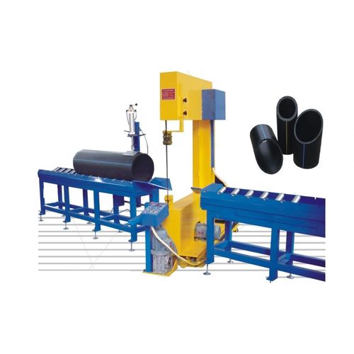 Станок для резки с ножом - DJQ series - ZHANGJIAGANG QING CHEN YU MACHINERY CO., LTD. - для пластиковых материалов / для труб