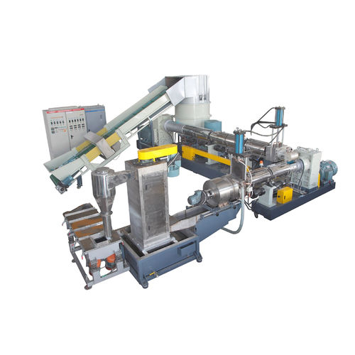 Устройство для переработки для пластмассы - ZHANGJIAGANG QING CHEN YU MACHINERY CO., LTD. - для мешков / с гранулятором