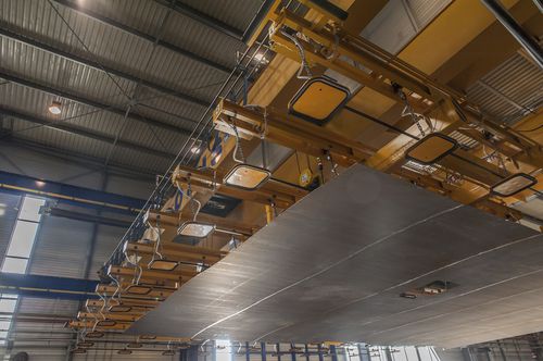 Вакуумная траверса для металлической обшивки - Metallift - ACIMEX - для высоких нагрузок / горизонтальная