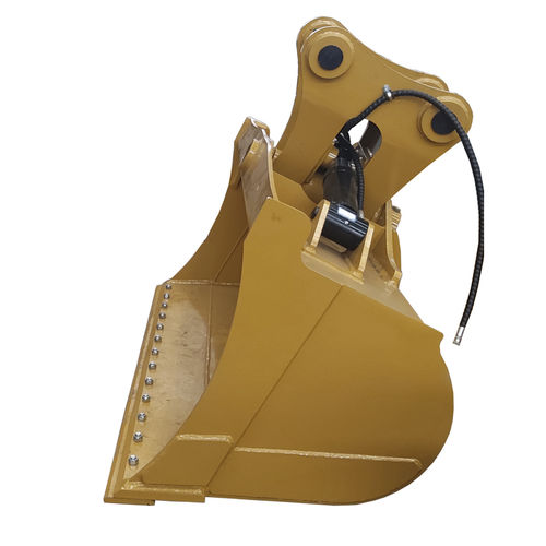 Ковш для чистки канав - Xuzhou Shenfu Construction Machinery and Equipment Co., Ltd. - для гидравлического экскаватора / наклонный