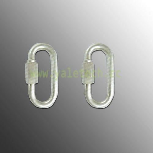 Карабин с блокировкой - YL-R01 - Hangzhou Yale Industrial Co., Ltd. - из стали / овальный