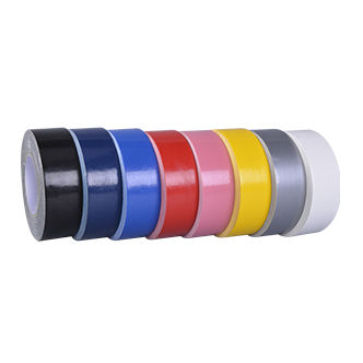 Клейкая лента для упаковки - D123 - Shanghai Yongguan Adhesive Products Corporation - из ткани / черная / белая