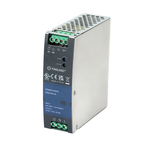 Источник электропитания на DIN-рейке - YSDH120 series - Ninghai Yingjiao Electrical Co., Ltd. - DC/DC / AC/DC / регулируемый