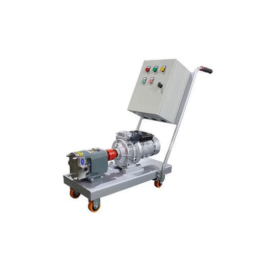 Роторно-лопастный насос - LQ3A-6 - Zhejiang Yonjou Technology Co., Ltd. - для химических продуктов / с электродвигателем / стационарный
