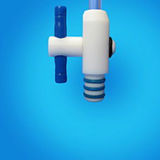 Пробковый клапан - Shenzhou Engineering Plastics Company - для сверхвысокого вакуума / из ПТФЭ / вертикальный