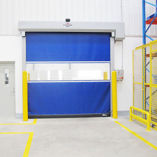 Ворота ПВХ - YUOU (LUOYANG) DOORS AND WINDOWS TECHNOLOGY CO., LTD. - рулонный / из ткани / для использования в помещениях