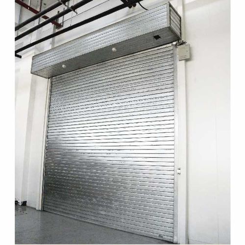 Огнезащитный ворота - YUOU (LUOYANG) DOORS AND WINDOWS TECHNOLOGY CO., LTD. - рулонный / из алюминия / из стали