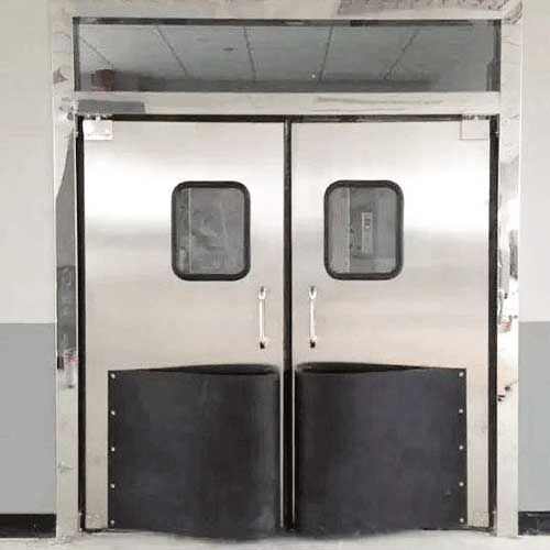 Створчатый ворота - YUOU (LUOYANG) DOORS AND WINDOWS TECHNOLOGY CO., LTD. - из нержавеющей стали / из каучука / промышленный