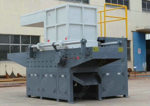 Измельчитель пластмасса - RF-S series - Yurefon Machinery(Zhangjiagang) Co., Ltd. - с 1 валом / для дерева / бумага