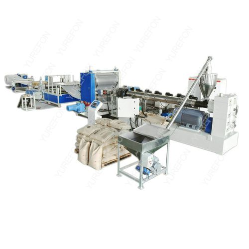 Экструзионная линия для дренажных матов - YRF series - Yurefon Machinery(Zhangjiagang) Co., Ltd. - для переработки пластмасс / для ПЭНД