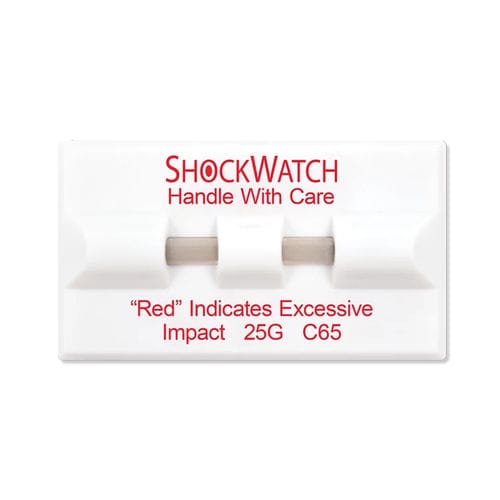 Индикатор ударного воздействия - ShockWatch® Clip - SpotSee - этикетка / неразрушимый / для использования в медицине