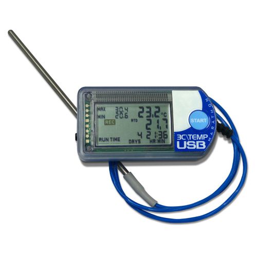 Регистратор данных для измерения температуры - 3Ctemp - SpotSee - USB / с дисплеем LCD / для контроля