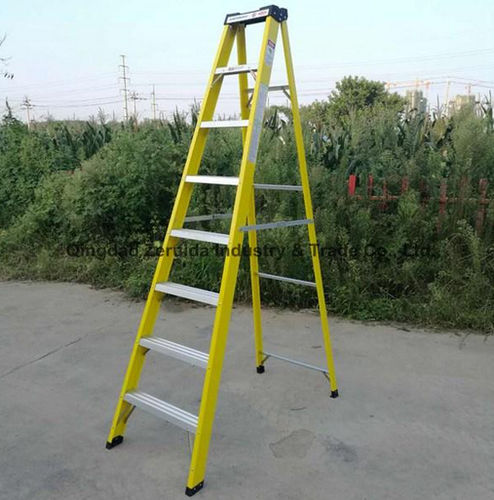 Выдвижная лестница из стеклопластика - FT-8S - Qingdao Zeruida Industry & Trade Co., Ltd. - складная / для складов