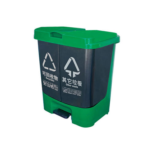 Мусорный контейнер из ПЭНД - ZG series  - Zhejiang Zhiguang Plastic Pallet Co., Ltd. - для переработки / для промышленных отходов / подвижный