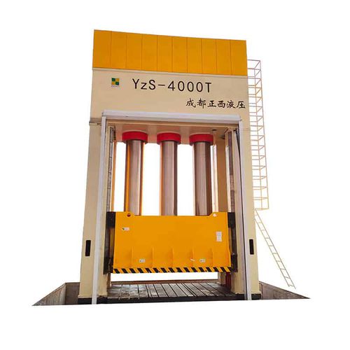 Формовочная машина с сжатием - YzS-3500T - Zhengxi Hydraulic - электрическая / полуавтоматическая
